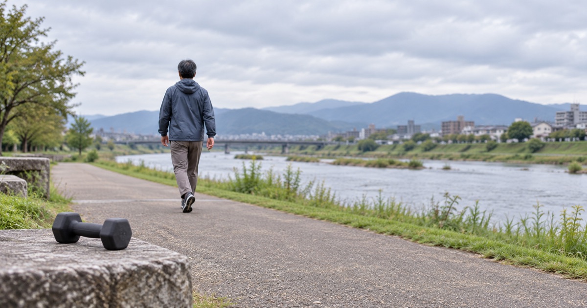50代の運動、何から始める?歩くか筋トレか迷う人へのイメージ写真